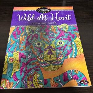 Timeless Creations " Wild at Heart" Coloring Book